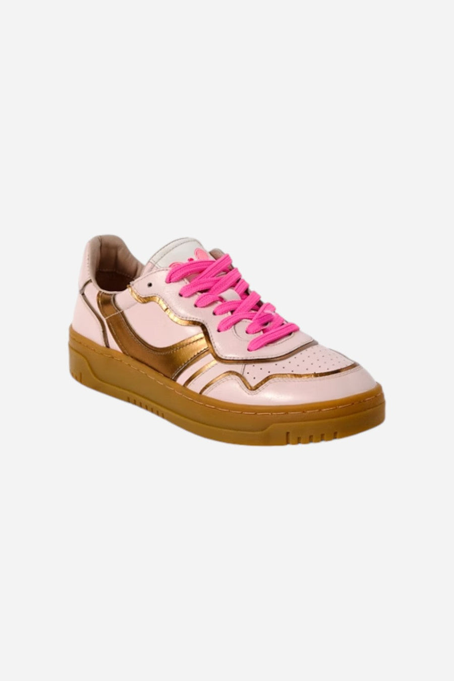 Free People Shoes Retro Thirty Love Sneaker in Cloud Pink Combo – side view