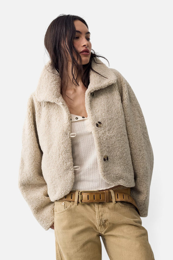 Free People Softest Touch Jacket in Tea