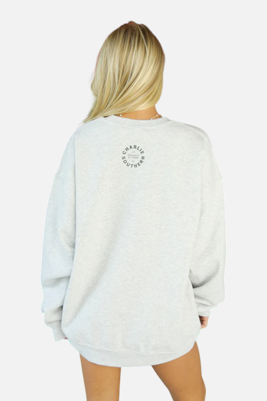 Friday + Saturday Rockin Around the Tree Sweatshirt – back view