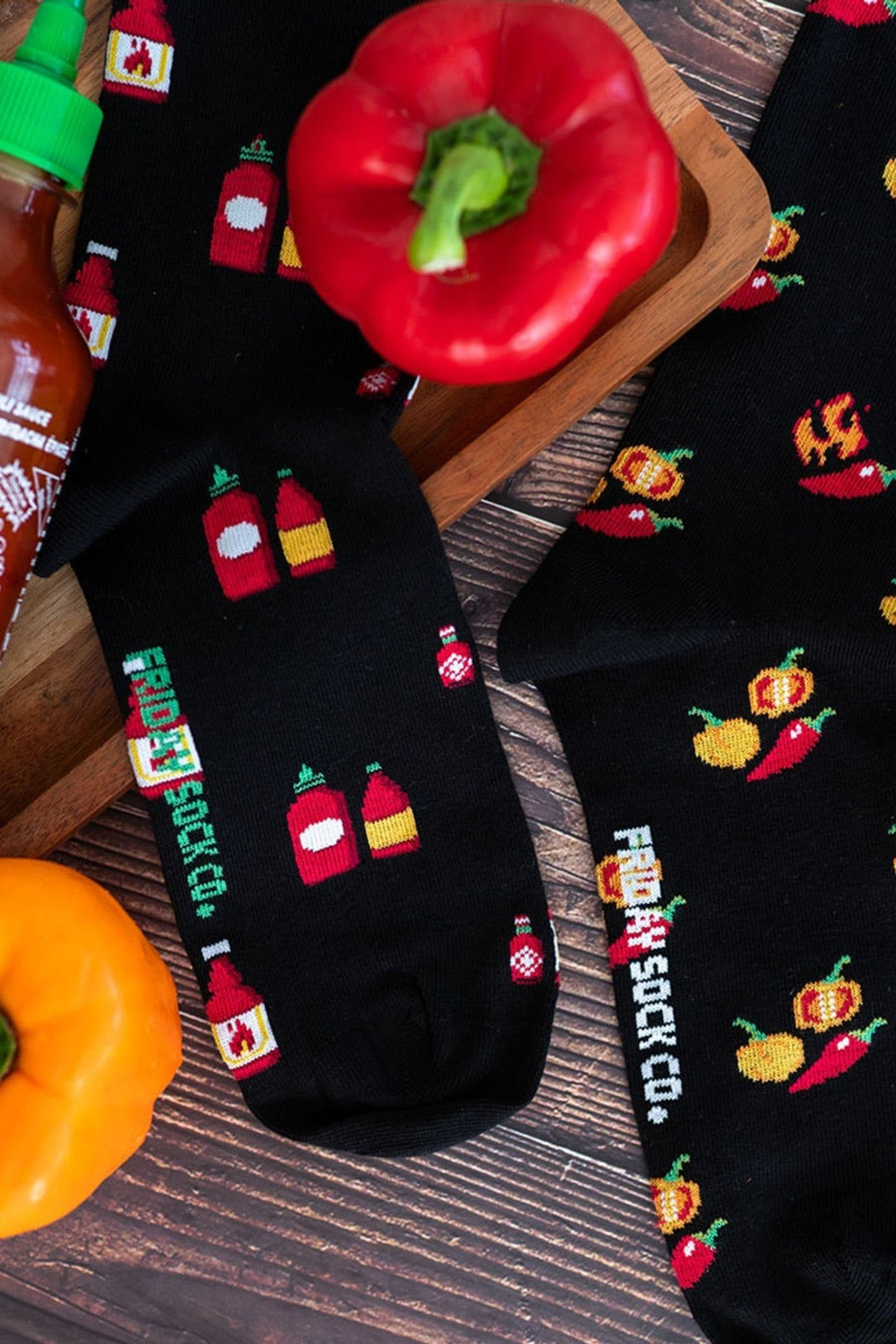 Friday Sock Co Hot Sauce Socks – alternate