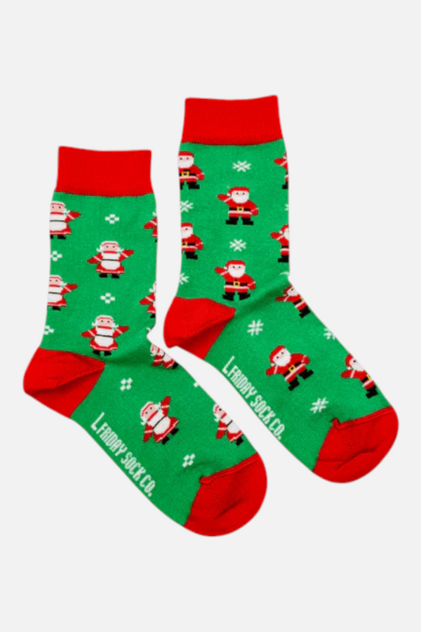 Friday Sock Co. Kid's Santa Socks