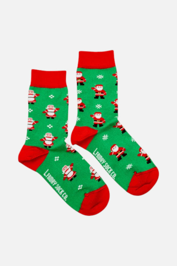 Friday Sock Co. Kid's Santa Socks
