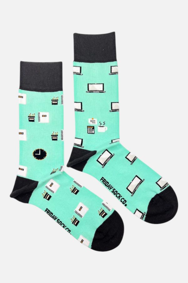 Friday Sock Co. Men's Office Stuff Socks