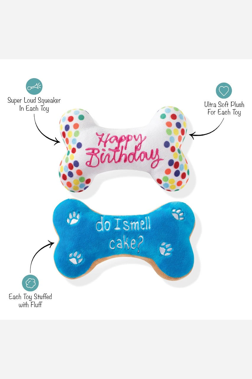 Fringe Studio Birthday Bone Cookies – back view