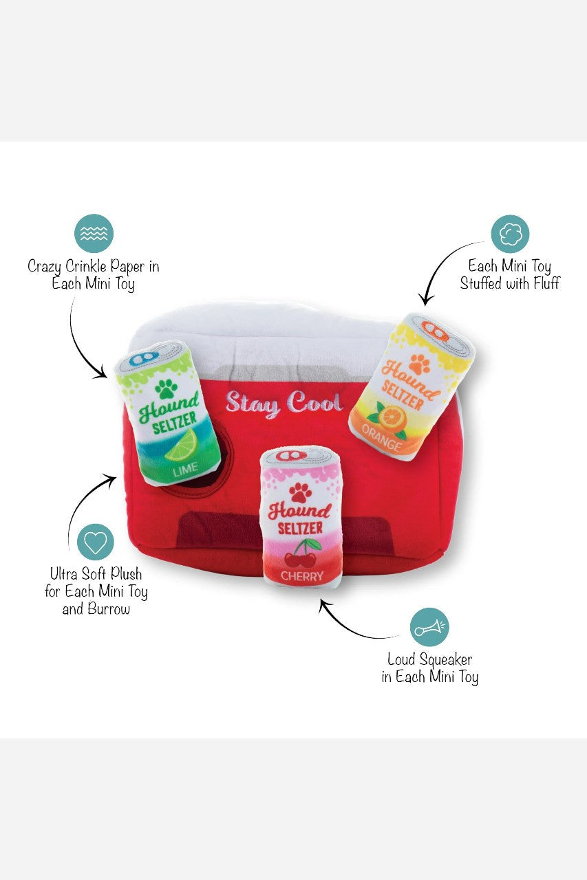Fringe Studio Stay Cool Hide & Seek Dog Toy – back view
