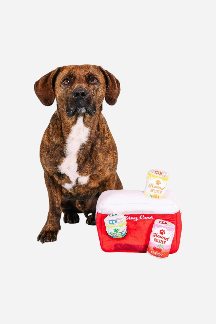 Fringe Studio Stay Cool Hide & Seek Dog Toy – side view
