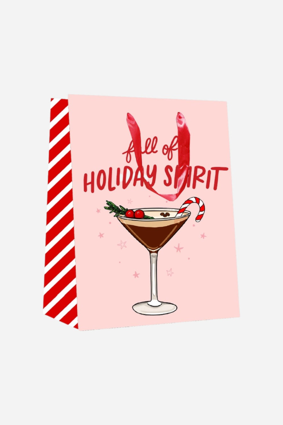 Full of Holiday Spirit Gift Bag – front view
