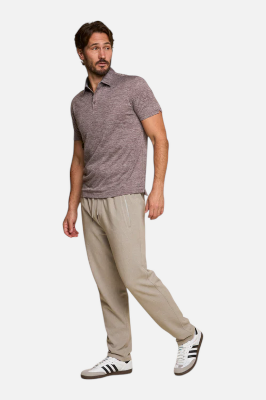 Fundamental Coast Men's Maverick Pant in Steel Grey – back view