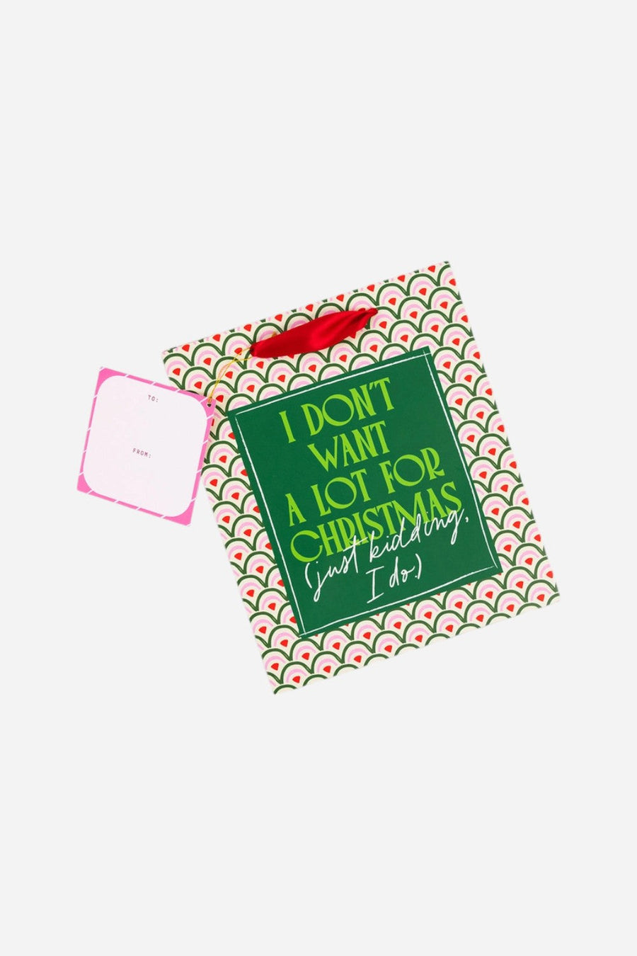 Furbish A Lot Medium Gift Bag – front view