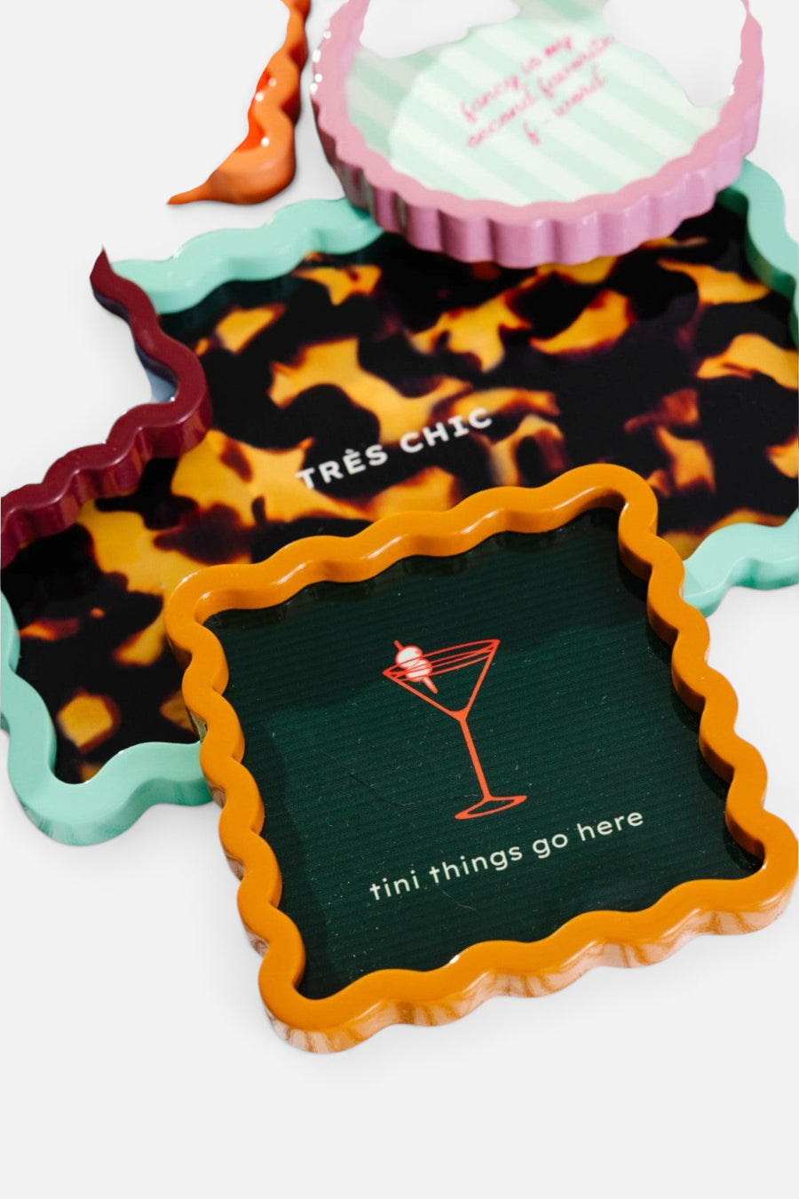 Furbish Tini Things Lacquer Tray – detail