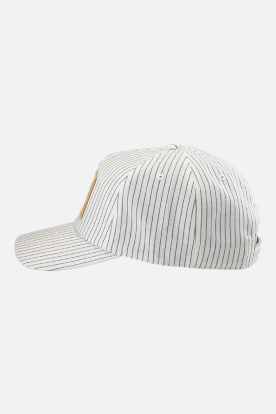 Garage Beer Tulsa Hat in Ivory & Black – back view