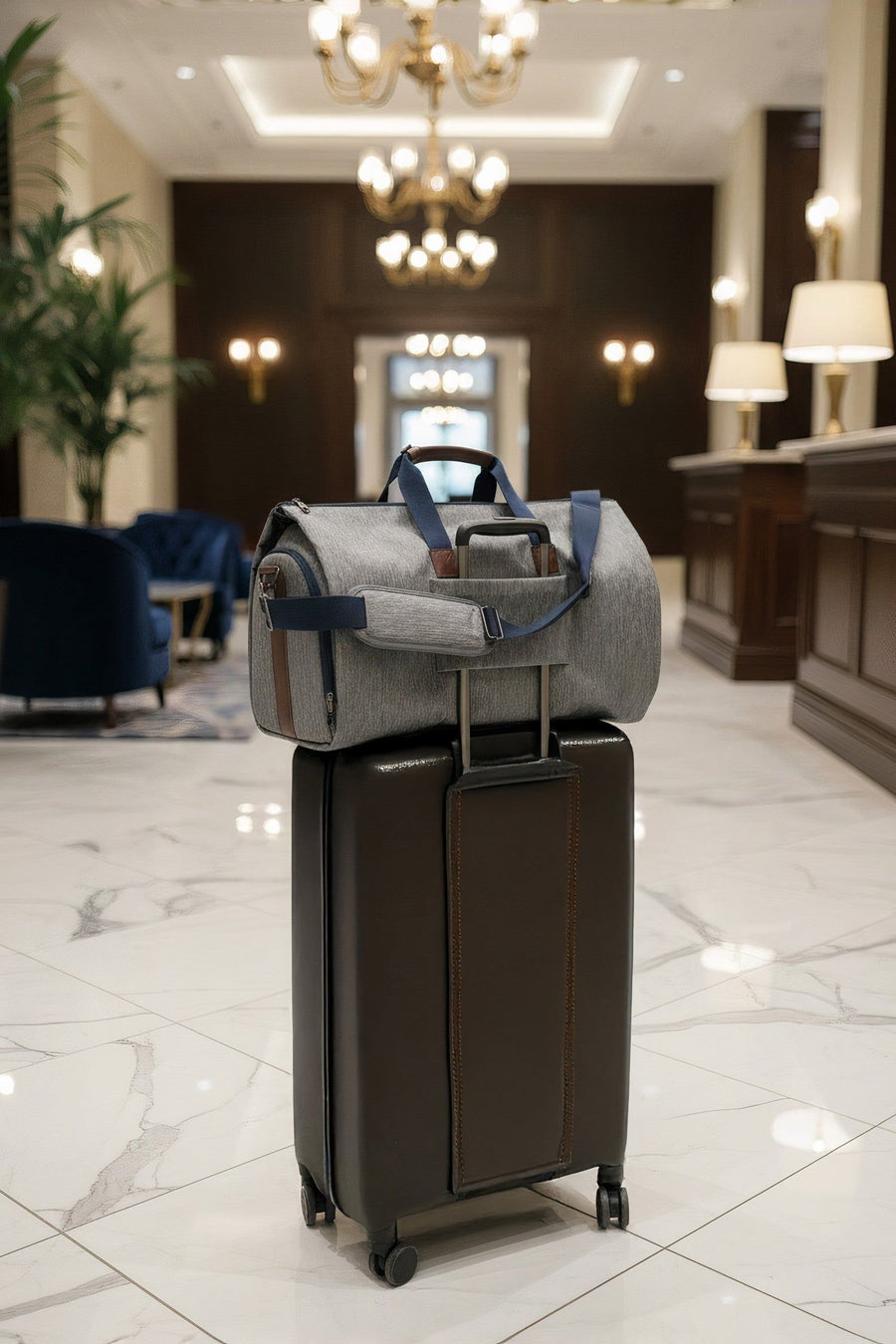 Garment Duffel Bag – side view