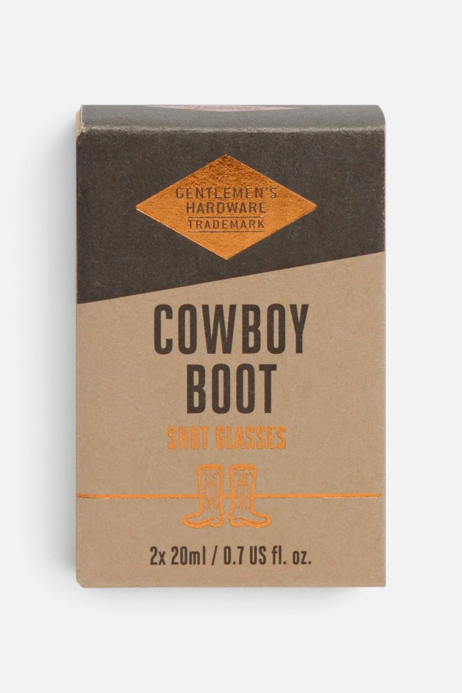 Gentlemen's Hardware Cowboy Boot Shot Glasses, Set of 2 – alternate