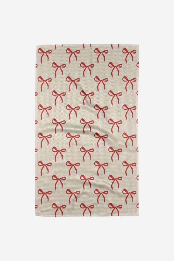 Geometry That's A Wrap Tea Towel
