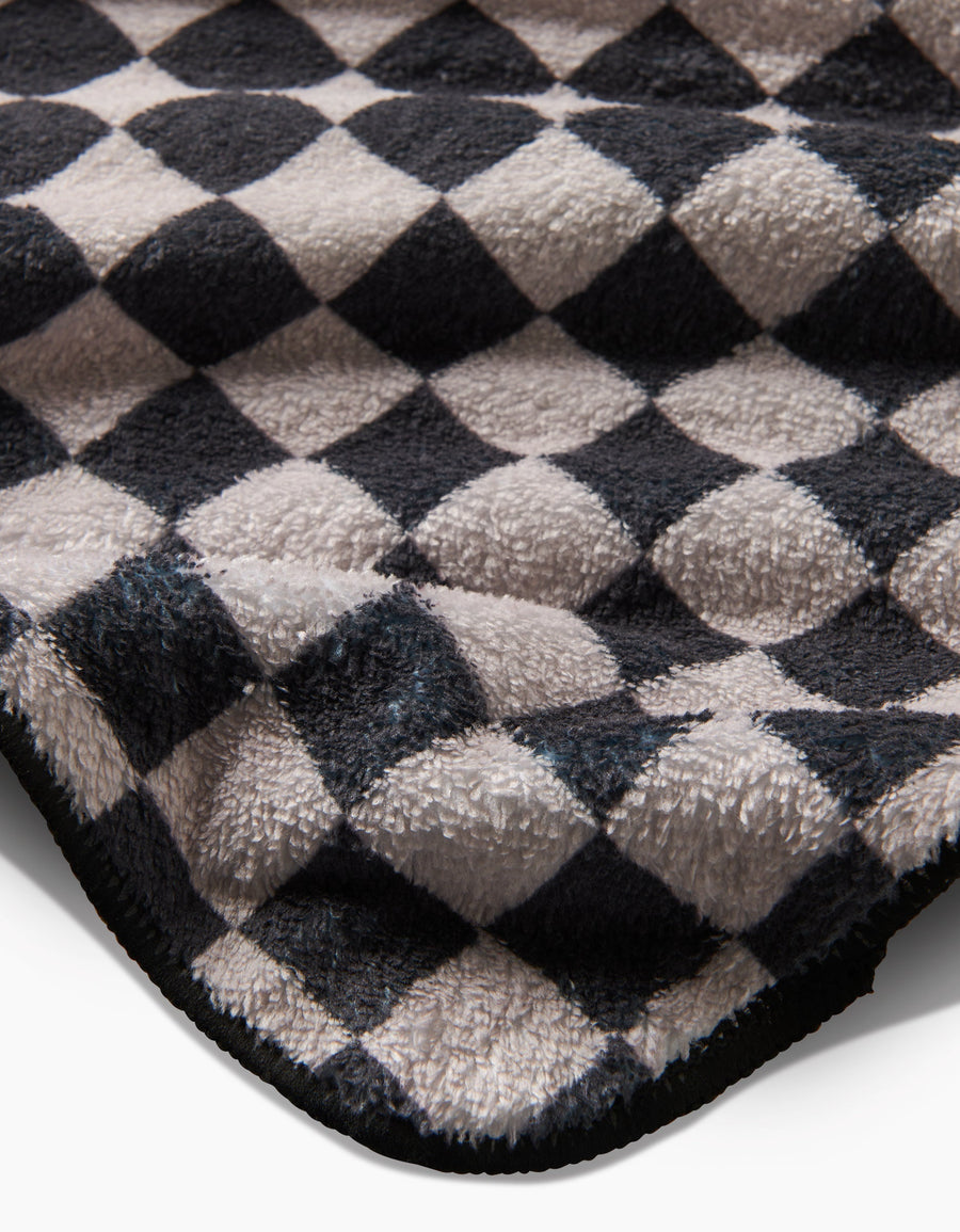 Geometry Towels Cool Pup Plush Dog Towel – back view