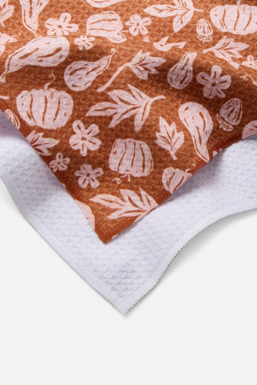 Geometry Towels Farm Harvesting Days Tea Towel – back view