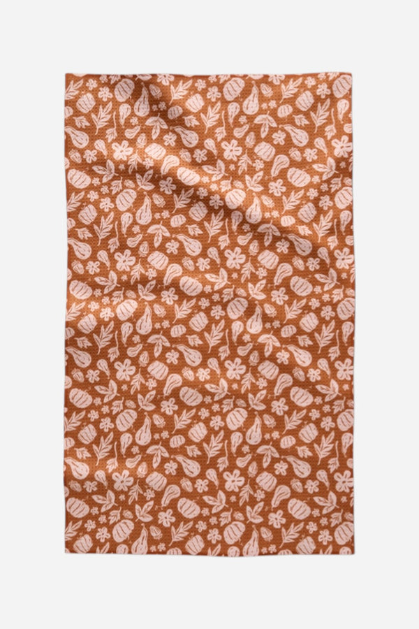Geometry Towels Farm Harvesting Days Tea Towel