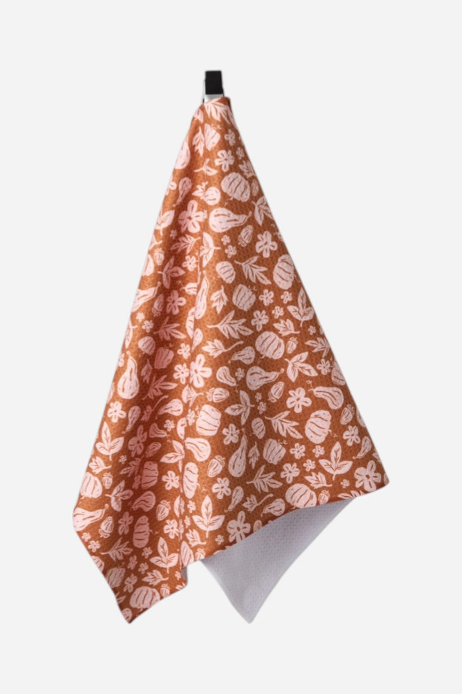 Geometry Towels Farm Harvesting Days Tea Towel – side view