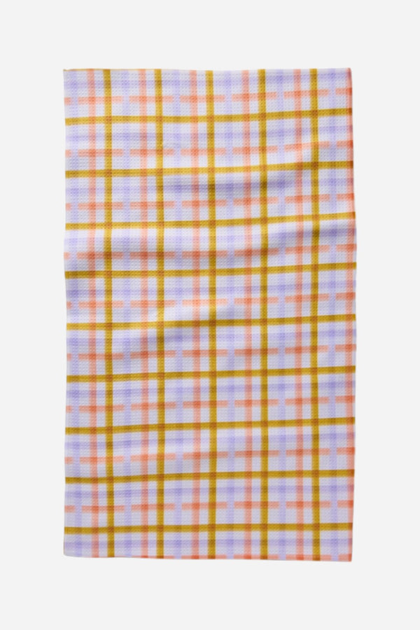 Geometry Towels Hopscotch Tea Towel