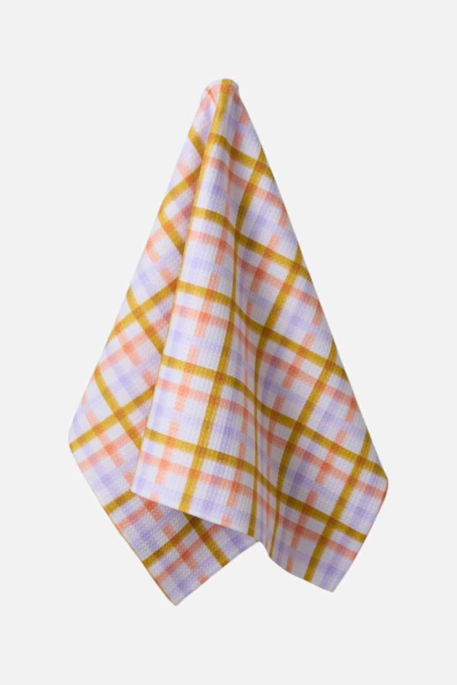 Geometry Towels Hopscotch Tea Towel – side view