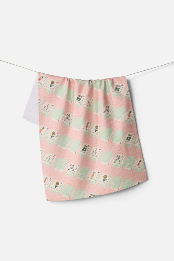 Geometry Towels Tile Parade Tea Towel
