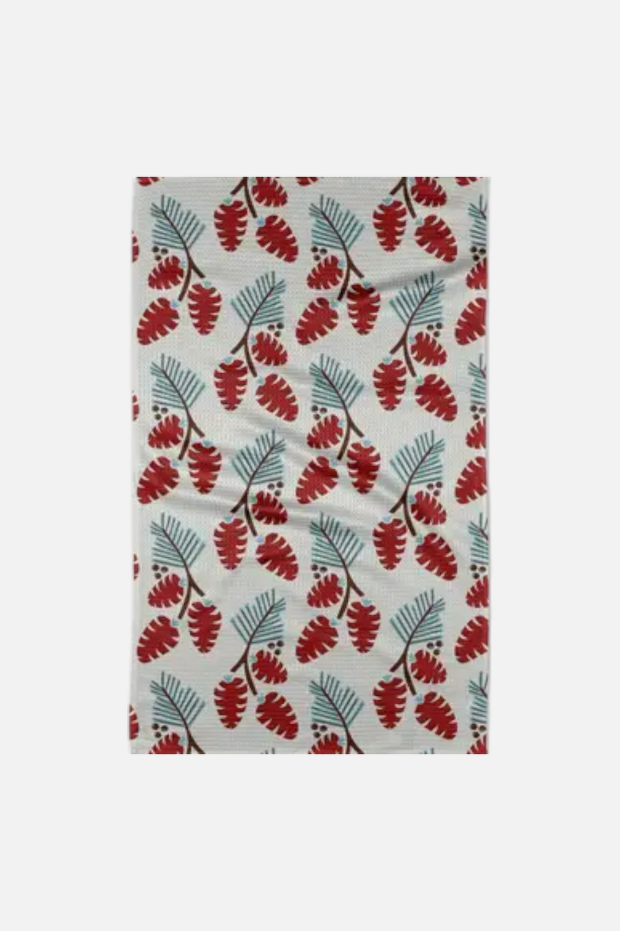 Geometry Towels Winter Foliage – front view