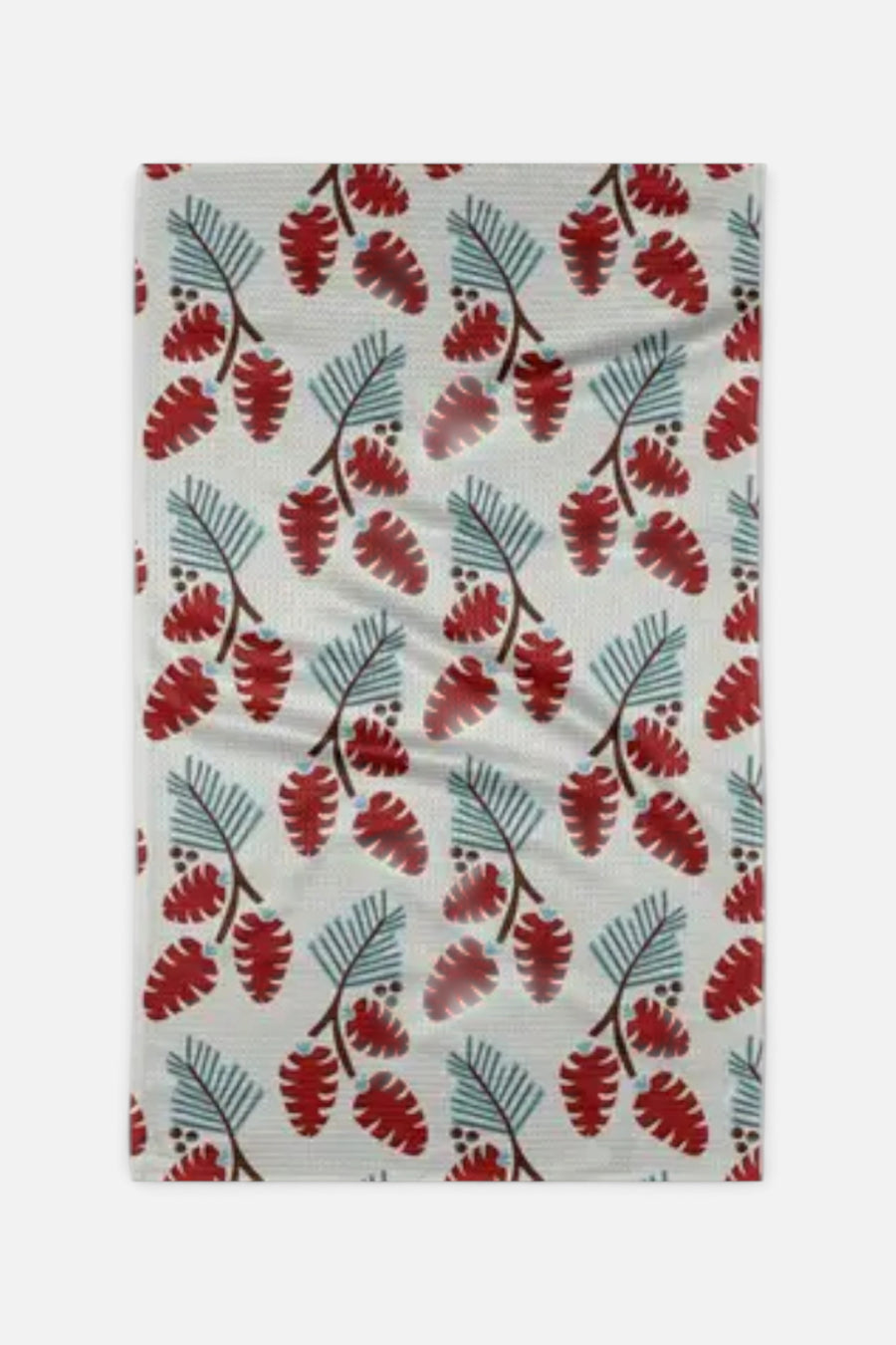 Geometry Towels Winter Foliage – front view