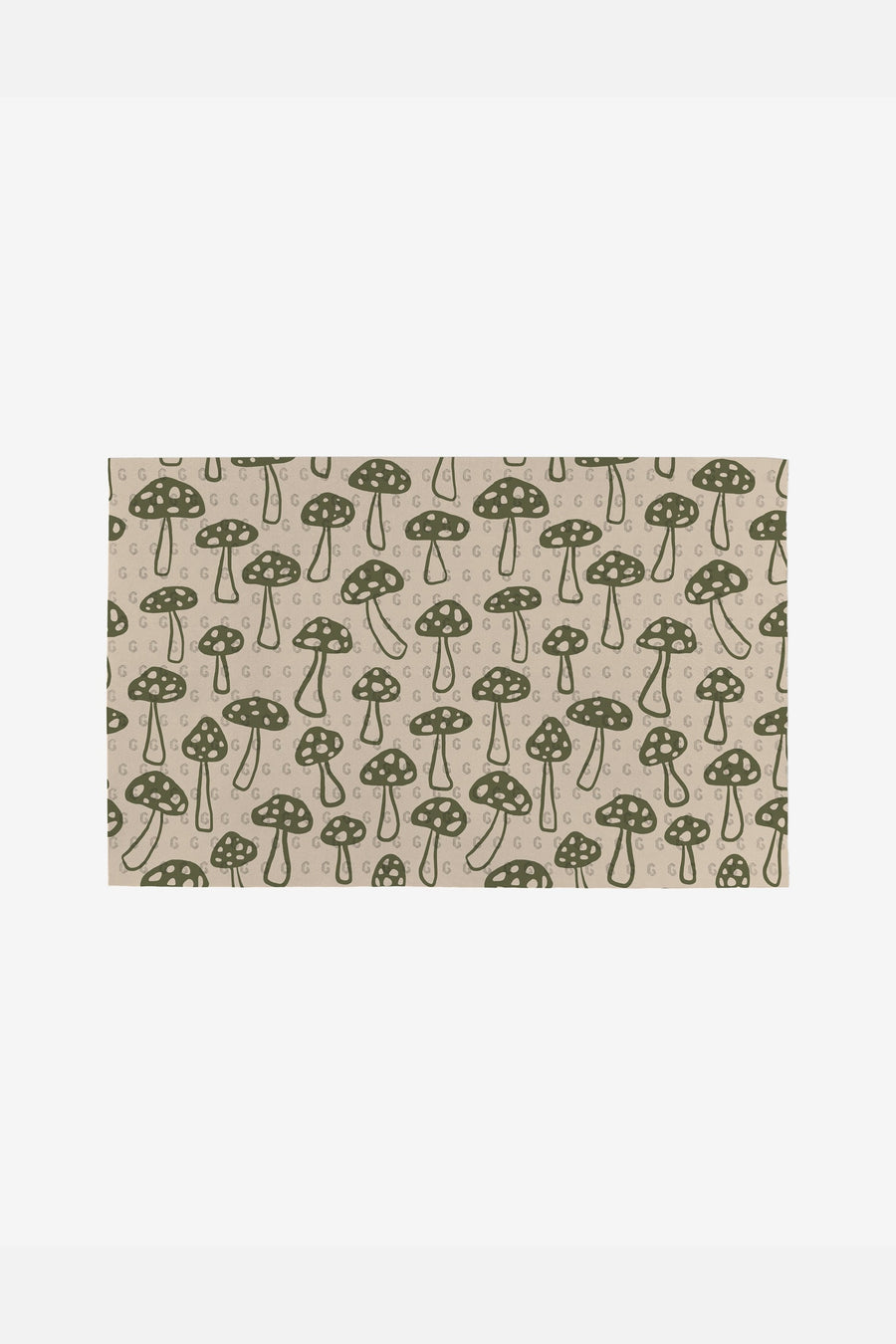 Geometry Towels Woodland Mushroom Not Paper Towel – back view