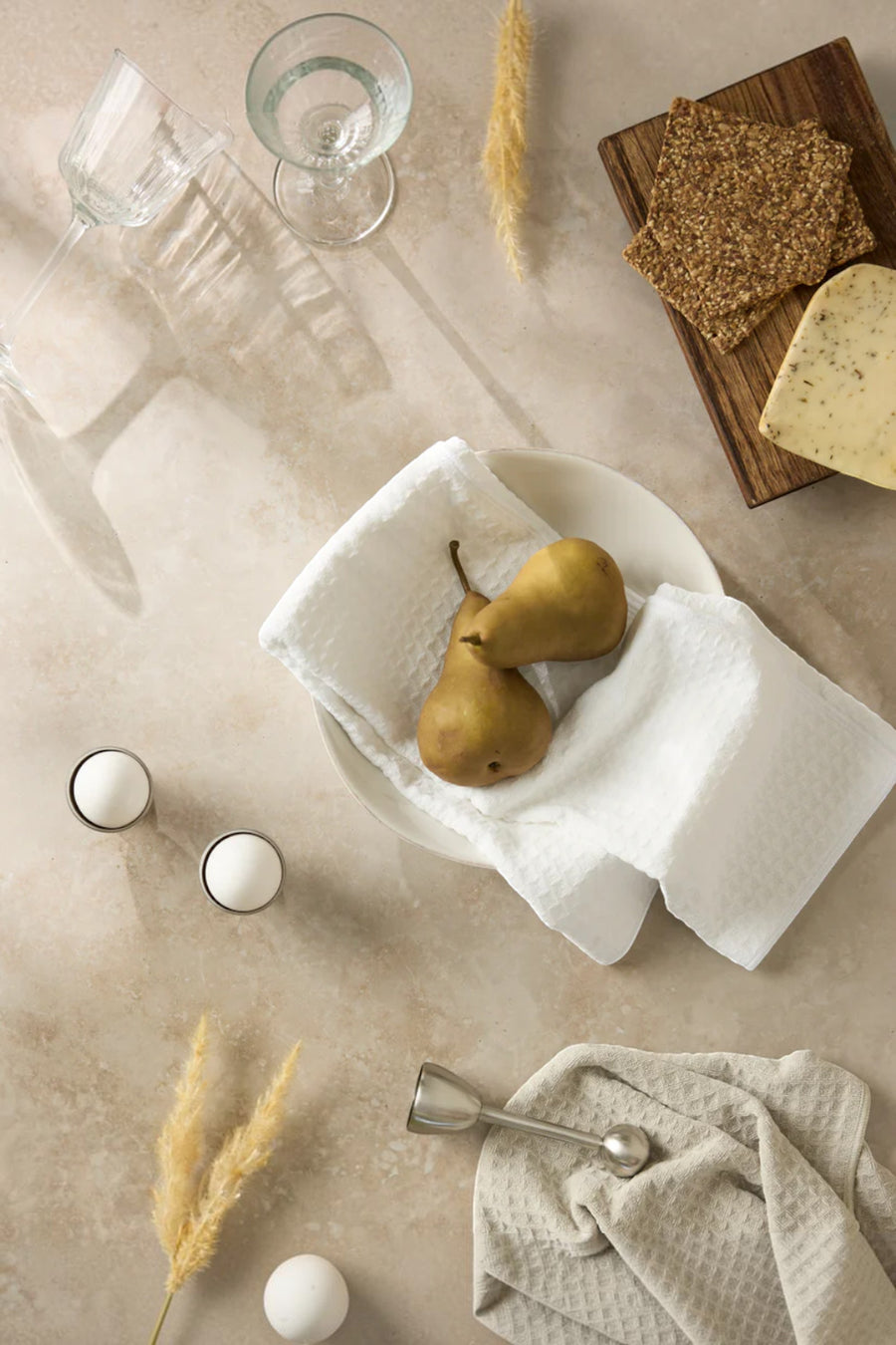 Geometry Truffle Hand Towel – alternate