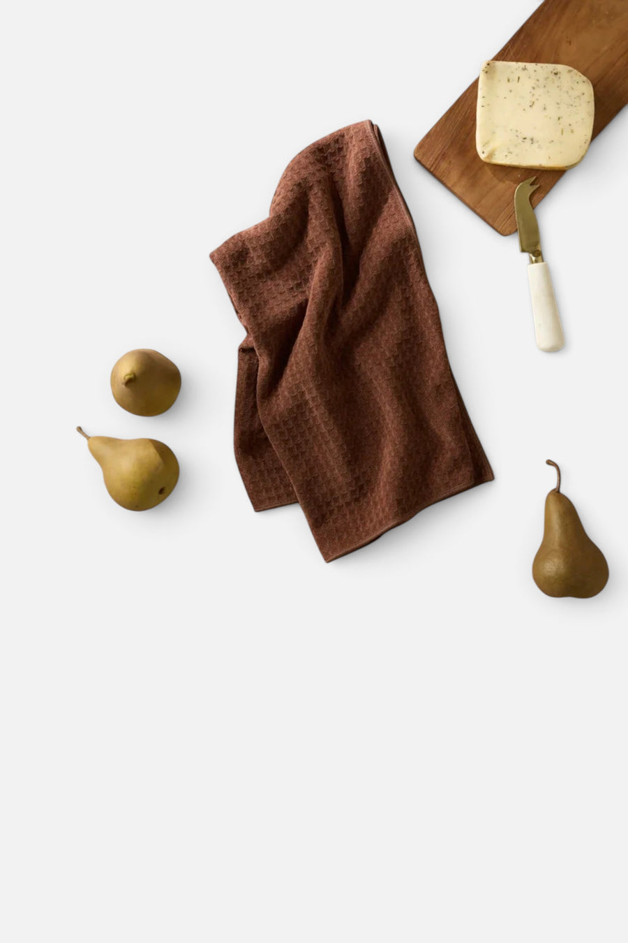 Geometry Truffle Hand Towel – back view