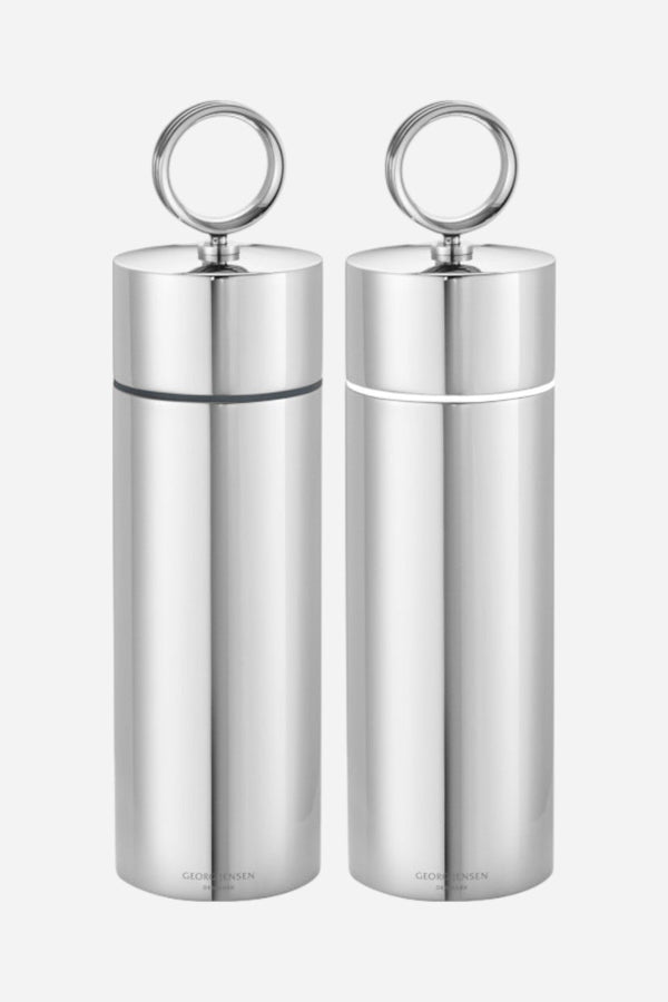 Georg Jensen Bernadotte Salt & Pepper Grinder set - Design Inspired by Sigvard Bernadotte