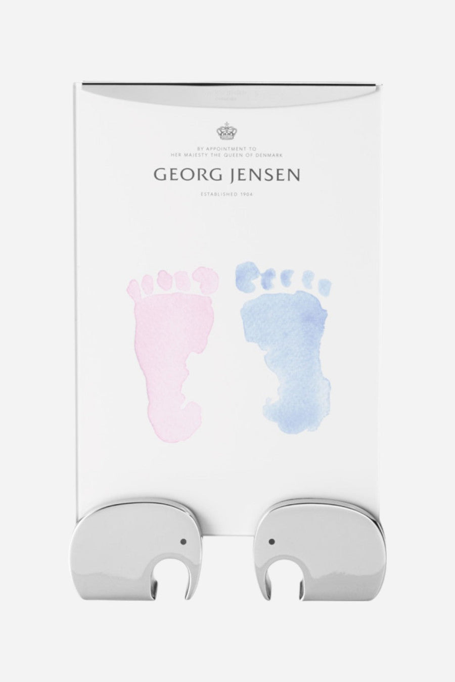 Georg Jensen Elephant Picture Frame 5x7 – front view