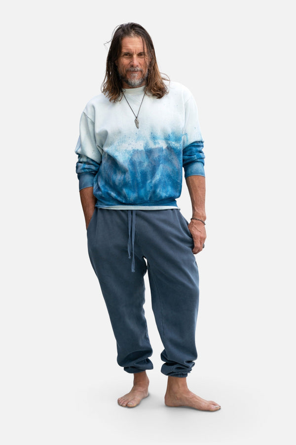 Ghost Forest Surf Club Surf Scout Jogger in Rescue Blue