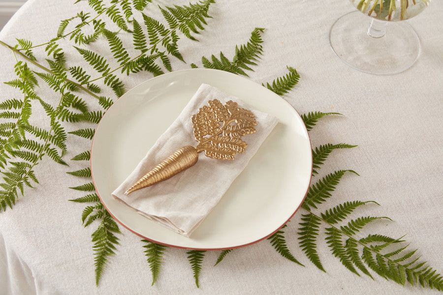 Gilded Carrot in Gold – back view