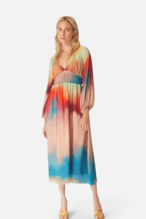 Gilner Farrar Lauren Dress in Blue Lagoon