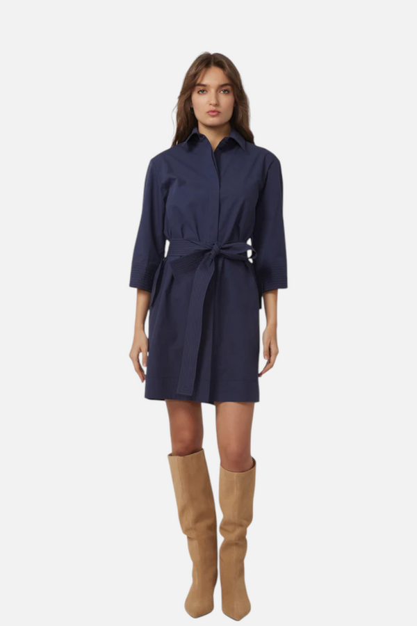 Gilner Farrar Nova Dress in Slate Blue
