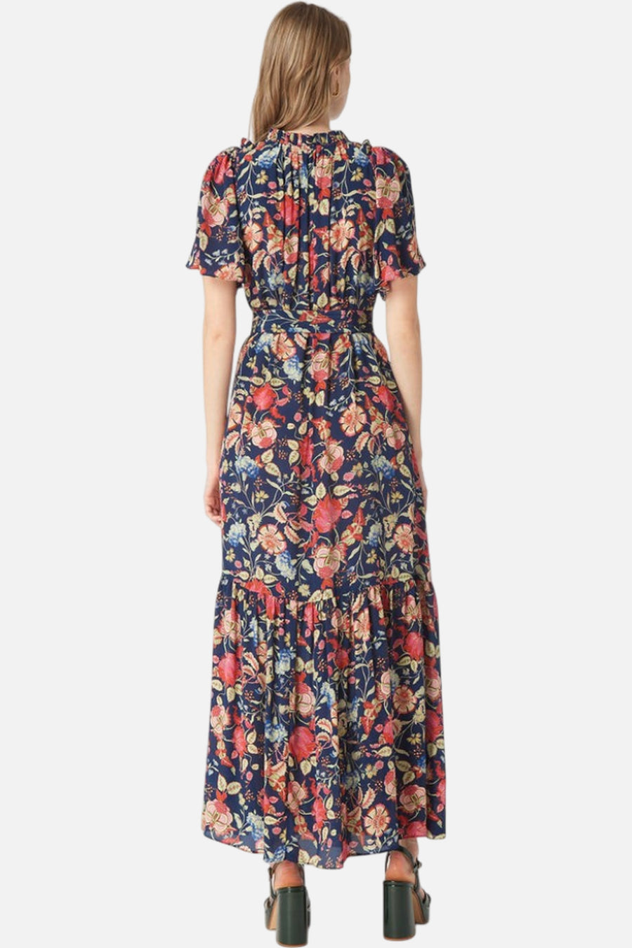 Gilner Farrar Sydney Dress in French Tulip – on model