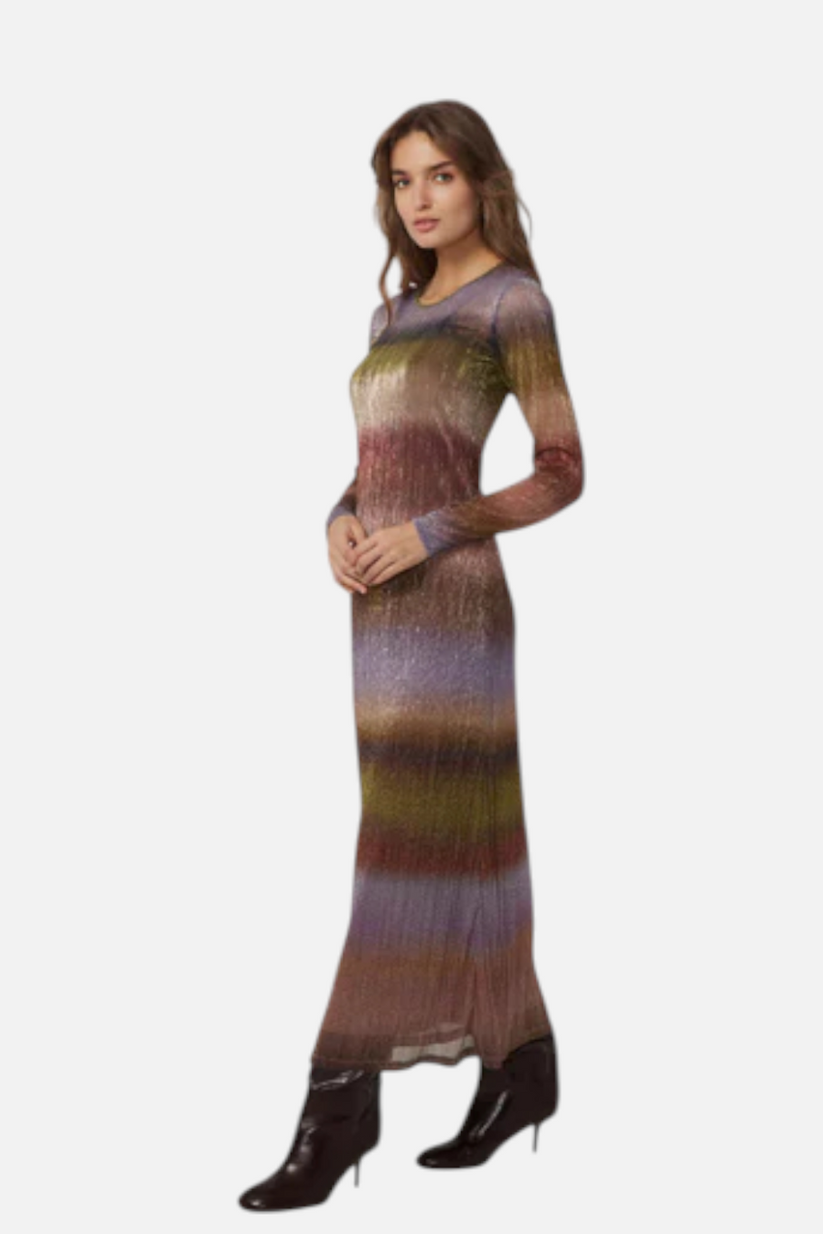 Gilner Farrar Taylen Dress in Ethereal Voyage – front view