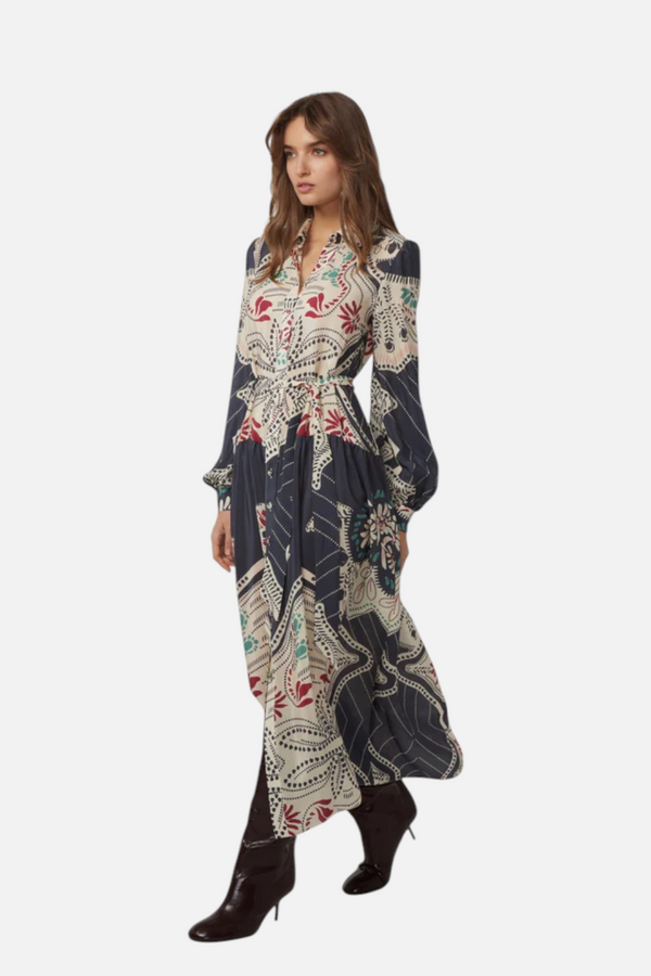 Gilner Farrar Willa Maxi Dress in Winding River