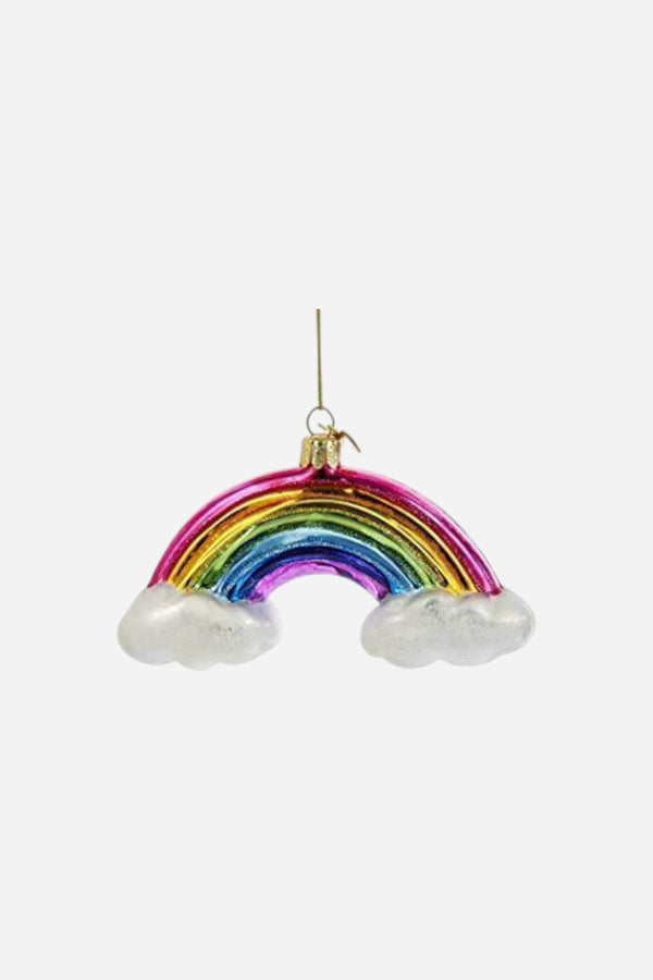 Glass Rainbow Ornament