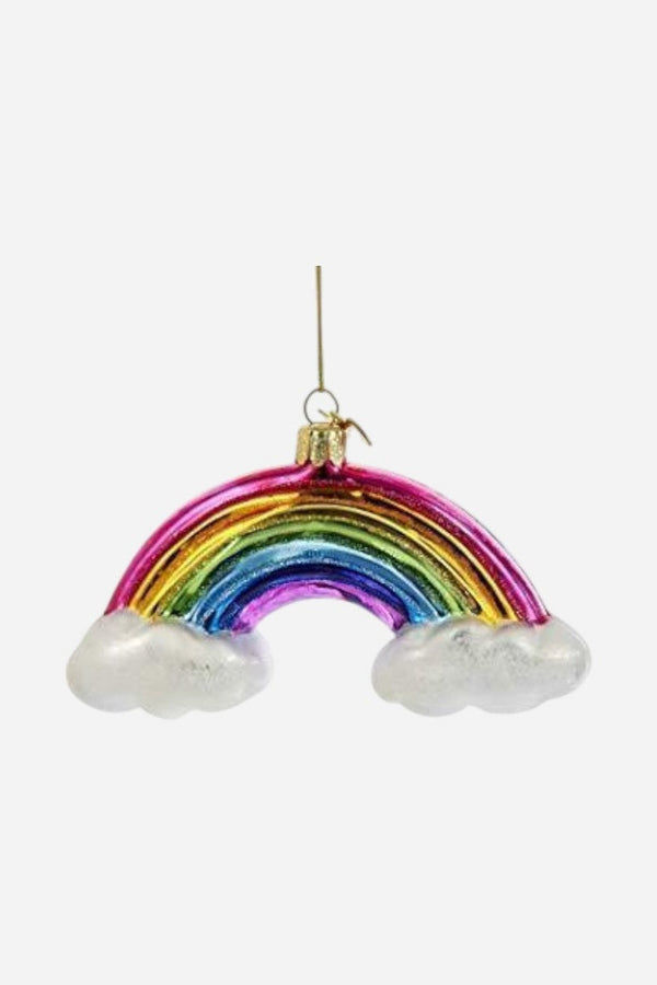 Glass Rainbow Ornament