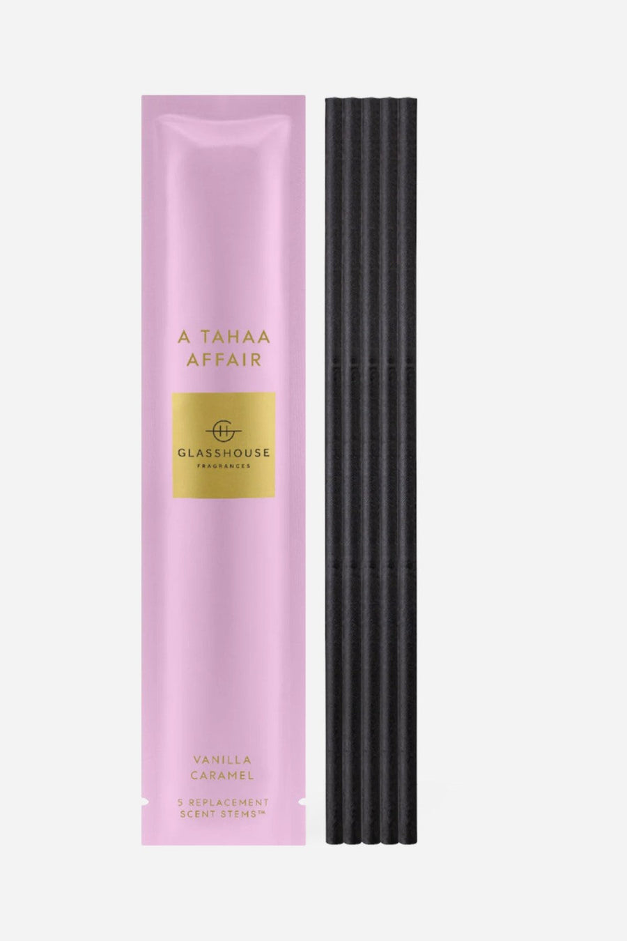 Glasshouse A Tahaa Affair Replacement Scent Stems – front view