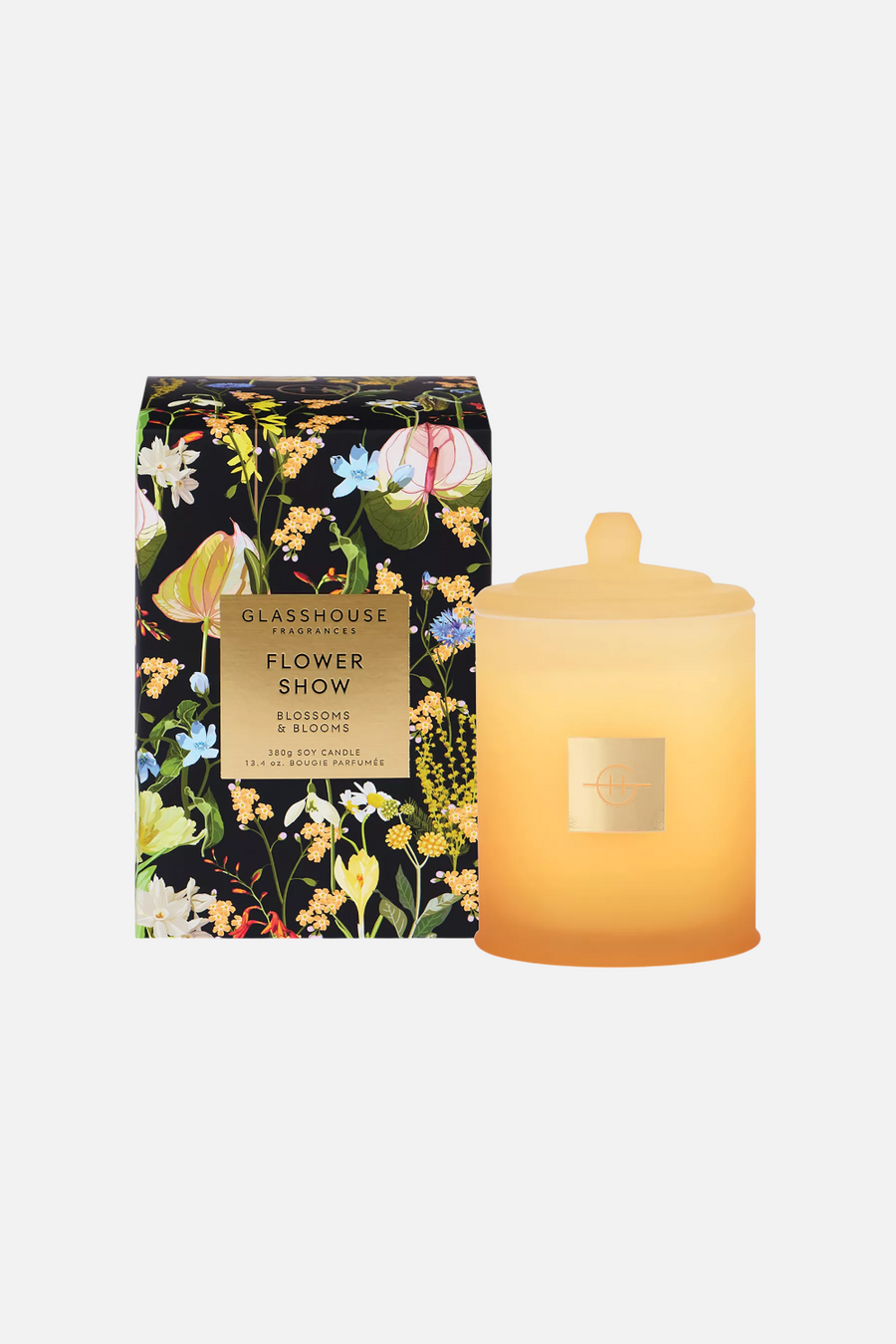 Glasshouse Flower Show Triple Scented Candle, 13.4Oz – front view