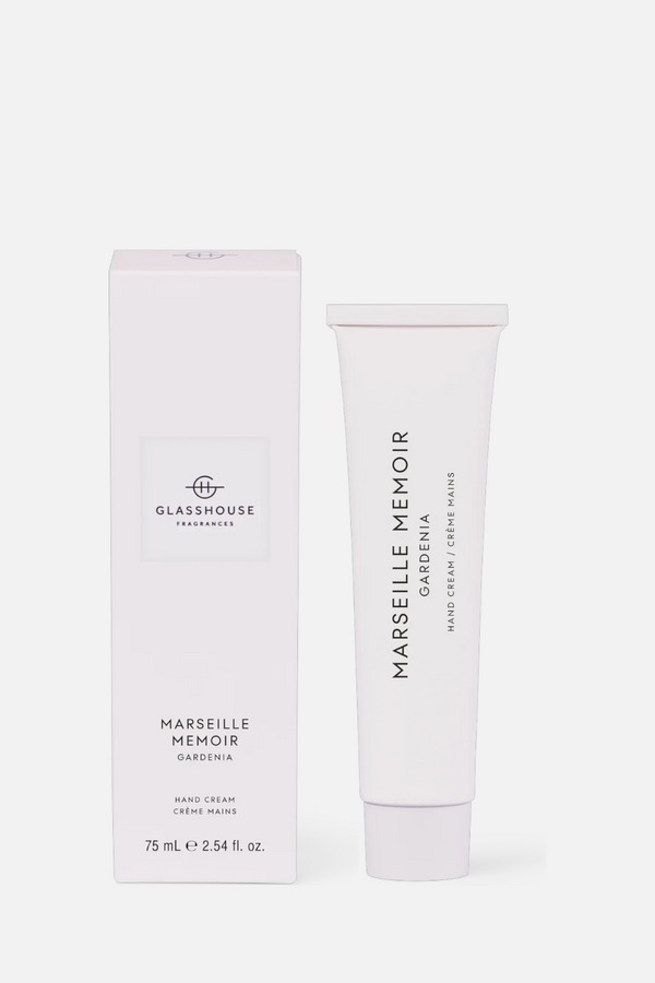 Glasshouse Hand Cream in Marseille Memoir