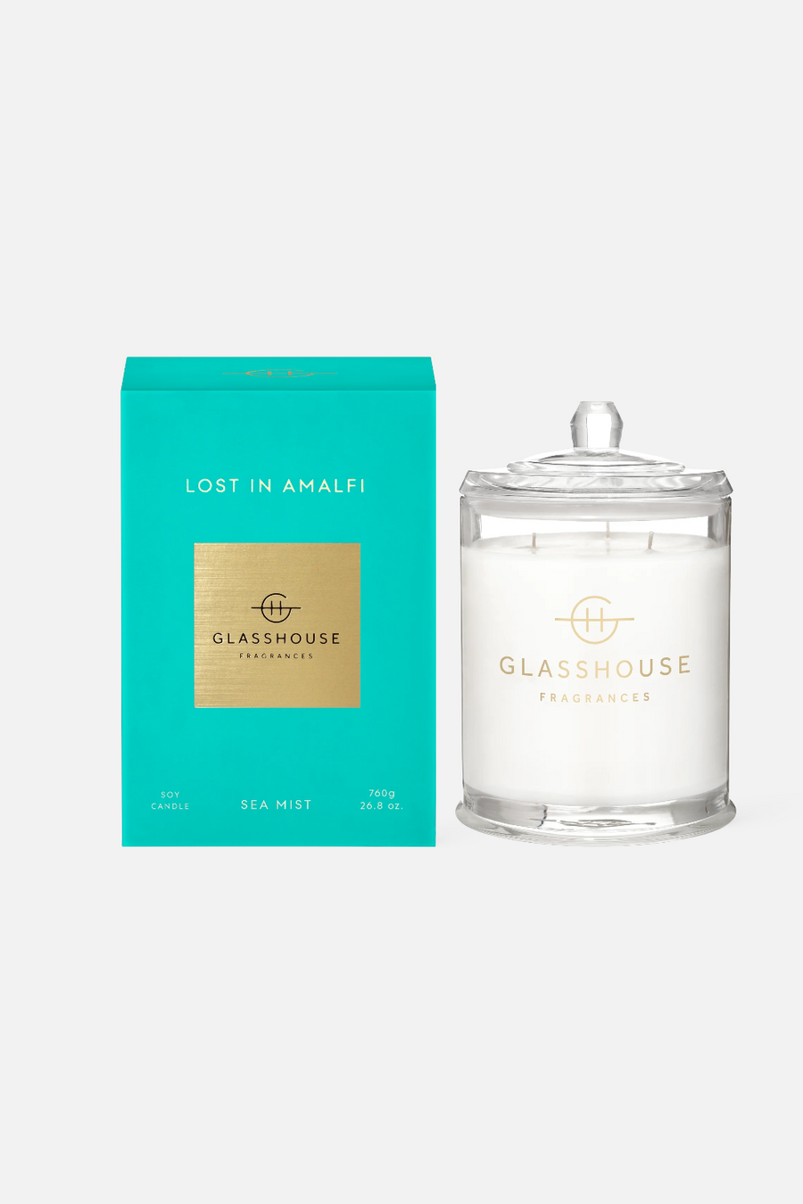 Glasshouse Lost In Amalfi 26.8 Oz Candle – front view