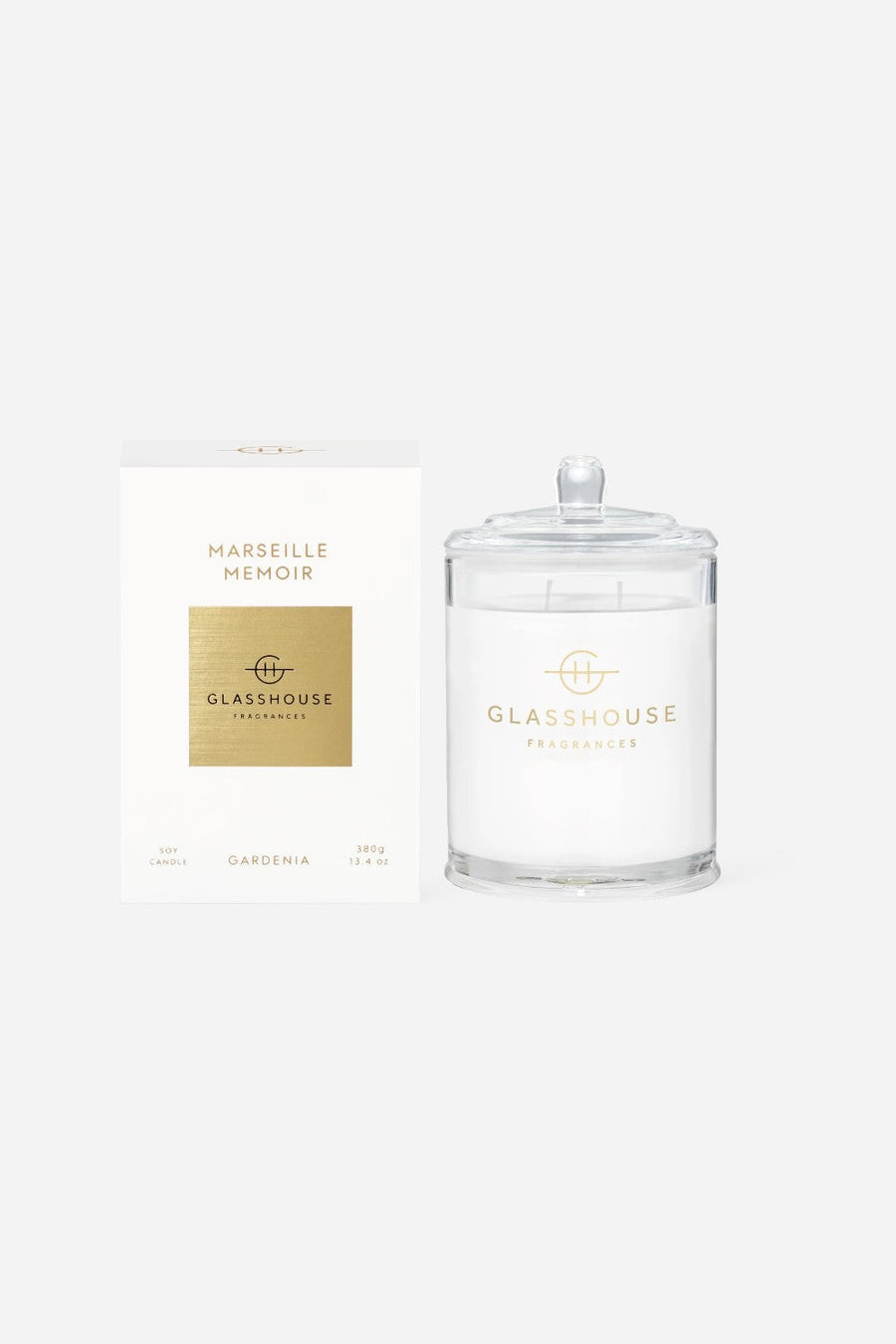 Glasshouse Marseille Memoir Candle – front view