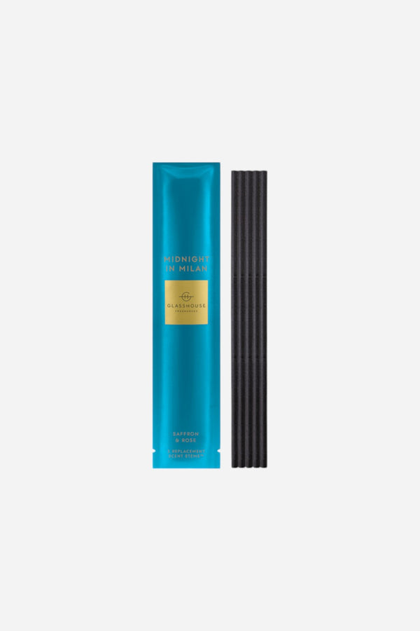 Glasshouse Replacement Scent Stems Midnight in Milan