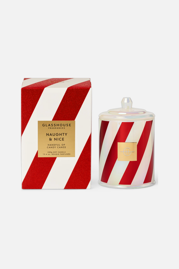 Glasshouse Limited Addition Naughty & Nice 13.4 OZ Candle
