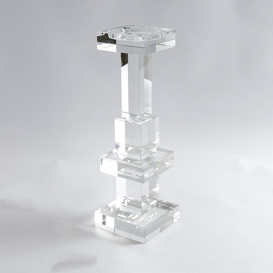 Global Views Brilliant Pillar Holder - Tall – back view