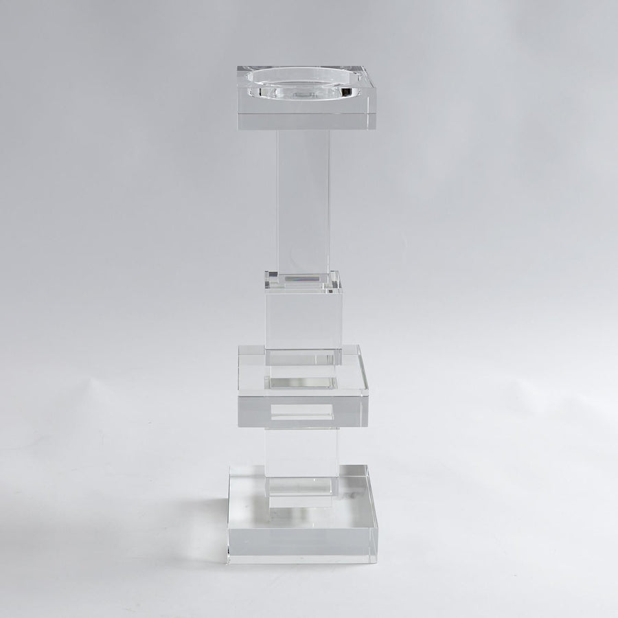 Global Views Brilliant Pillar Holder - Tall – side view